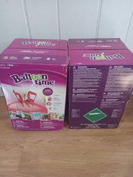 2 Balloon-time Helium Balloon Kits New Sealed