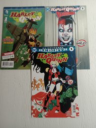 Harley Quinn Lot Of 3 First Issues