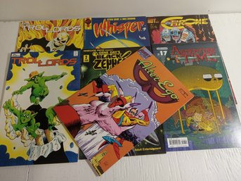 Lot Of 7 Obscure Comics Underground Cartoon Horror