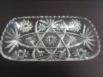 Anchor Hawking Clear Glass Platter
