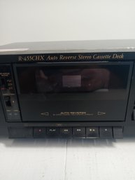 Teac R-455CHX Auto Reverse Stero Cassette Deck Needs Repair