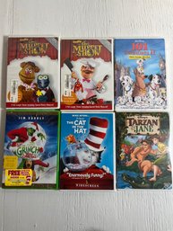 Lot Of 6 Kids Dvds Sealed New