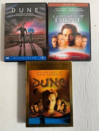 Dune DVD Lot Of 3 Children Of Dune Directors Cut