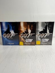 007 James Bond Dvd Lot 3 Collections New Partial Seal