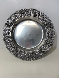 Arthur Court Pewter Serving Platter 14 In Diameter
