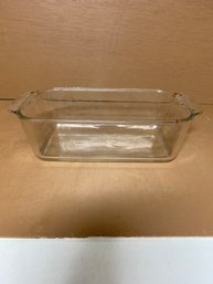 Vintage Pyrex 213-R Clear Glass Loaf Pan