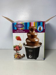 Nostalgia 3 Tier Chocolate Fondue Fountain