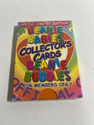 Beanie Babies Collectors Cards Members Only New Sealed