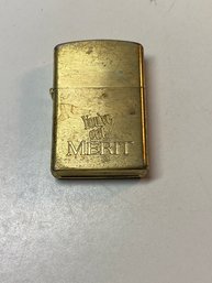 Brass Merit Cigarettes Zippo Style Lighter