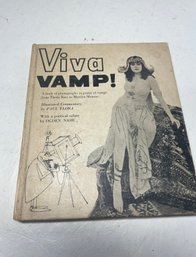 Viva Vamp! A Book Of Photographs In Praise Of Vamps Hardcover 1960