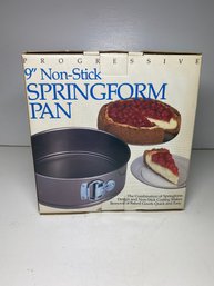 Brand New Progressive 9' Spring Foam Cake Pan