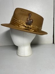 Mens Stacy Adams Fedora Hat Size Medium