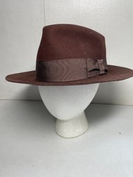 Mens Designer Collection Pure Wool Lost Ark Fedora Hat