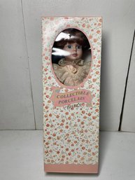 16 JCPENNY Pink Dress Porcelain Doll