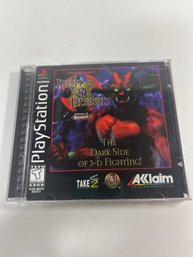 PS1 Black Label Advanced D&D Iron And Blood Warriors Of Ravenloft Aklaim Take 2 TSP