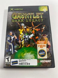 Xbox Original Gauntlet Dark Legacy Blockbuster Copy Midwat Microsoft