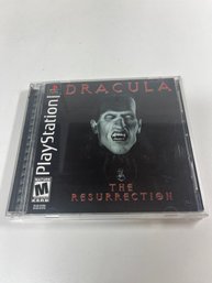 Dracula The Resurrection PS1 Black Label 2 Discs