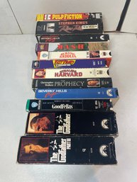 Lot Of 12 Miscellaneous VHS