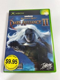 Baulders Gate Dark Alliance 2 Xbox Original Has Manual