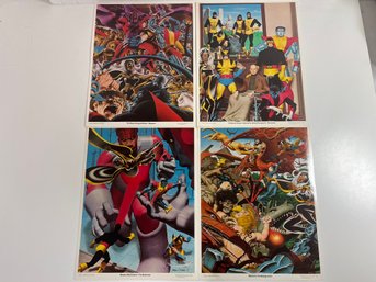 Uncanny X Men John Bryne Steve Fastner Rich Larson 11x14 Inch Full Color Lithograph Prints 1980
