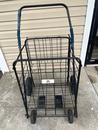 40x18x21 Inch Foldable Utility Shopping Cart