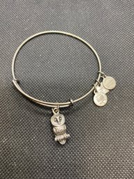 Alex And Ani Owl Bracelet