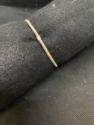 .925 Silver Pandora Style Charm Bracelet