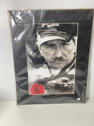 15.75x20' Dale Earnhardt Matted Print Wall Hanging