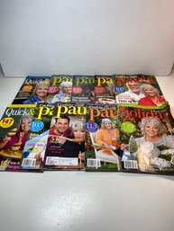Lot Of 10 Paula Deen Cooking Magazines From 2008-2009