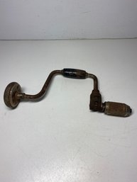 Vintage 13.5' Stanley Bit Brace Hand Drill