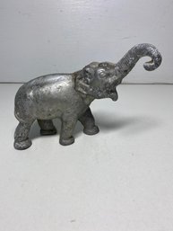 5' Metal Elephant Figurine