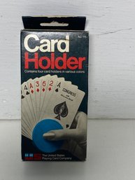 Brand New Set Of 4 Playing Card Company Card Holders