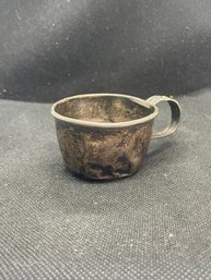 Vintage Marked Sterling 4622 Baby Cup