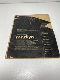 Vintage 1954 Sidney Skolsky's Marilyn Monroe Black And White Magazine