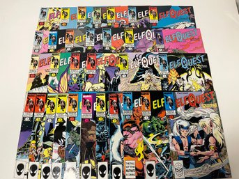 Marvel And Epic Comics Elf Quest Almost Full Run Missing Only Issue #31 Lot Of 31 Comics