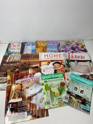 Lot Of 12 Victoria,good Things For The Home, And Mary Engelbreit's Magazines From Years 2000-2007