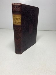 Vintage Favorite Poems Of The Leading Poets Of The Age Hardcover Book