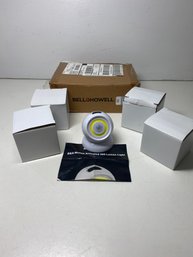 Lot Of 4 Bell Howell Motion Activated 200 Lumen 3' Lights