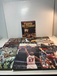Lot Of 10 Sports Illustrated Hardcover Sports Books Including Football,baseball,and More From Years 1996-2001