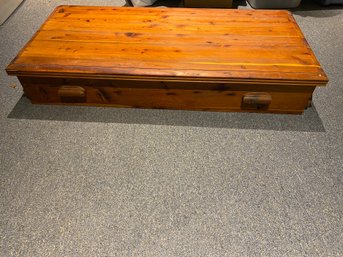 48x8.5' West Branch Novelty Under The Bed Cedar Storage Chest