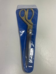 Brand New Unbranded Gold Tone 10' Tailoring Shears