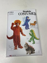New Kids And Dog Simplicity Costumes Sewing Patterns