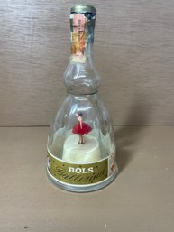Vintage Empty Bols Ballerina Apricot Liqueur Bottle