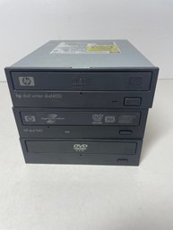 Lot Of 3 Untested DVD Computer Drives