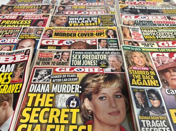 Lot Of 15 Globe Newspapers Satire Mostly Modern 2000s+