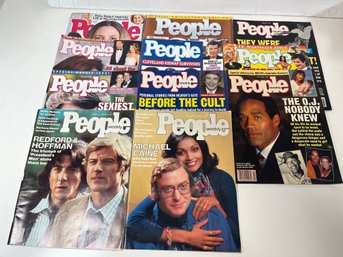 Lot Of 11 People Magazine Various Decades