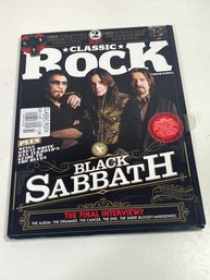 Classic Rock Magazine Ozzy Osbourne Black Sabbath Summer 2013 Has Cd