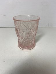 Mosses Glass Tumbler In The Inverted Thistle Pattern 4 Inches Tall
