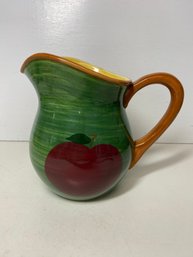 Ceramic Pitcher By Anchor Hocking Roughly 8 Inches Tall
