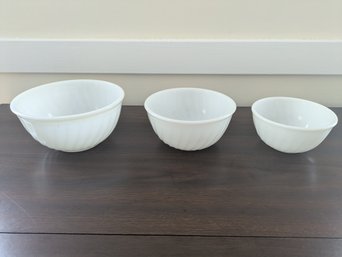 Fire King Nesting Bowls